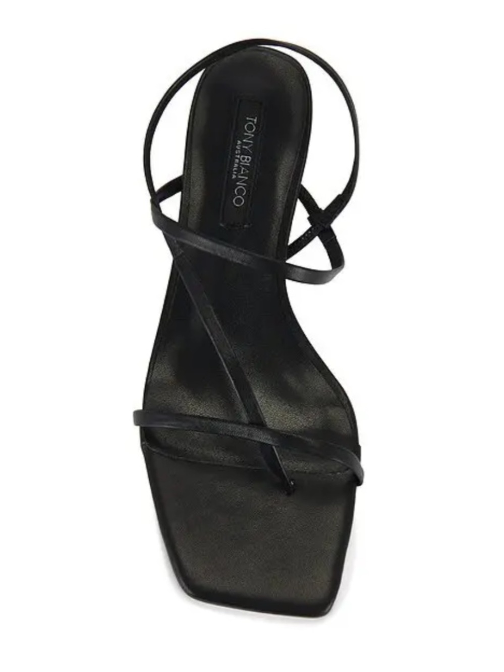 Tony Bianco Tulip Sandal Black Nappa - Picture 2 of 4